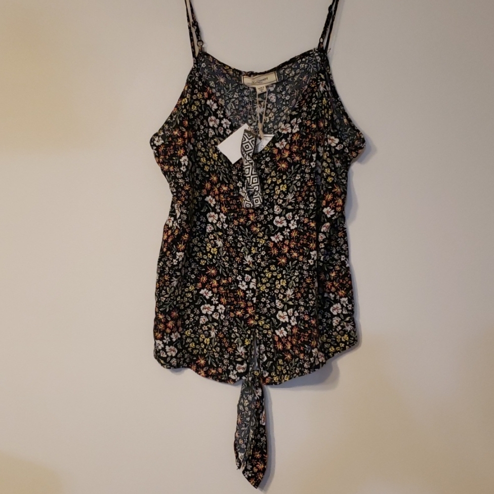 Spaghetti strap dressy tank